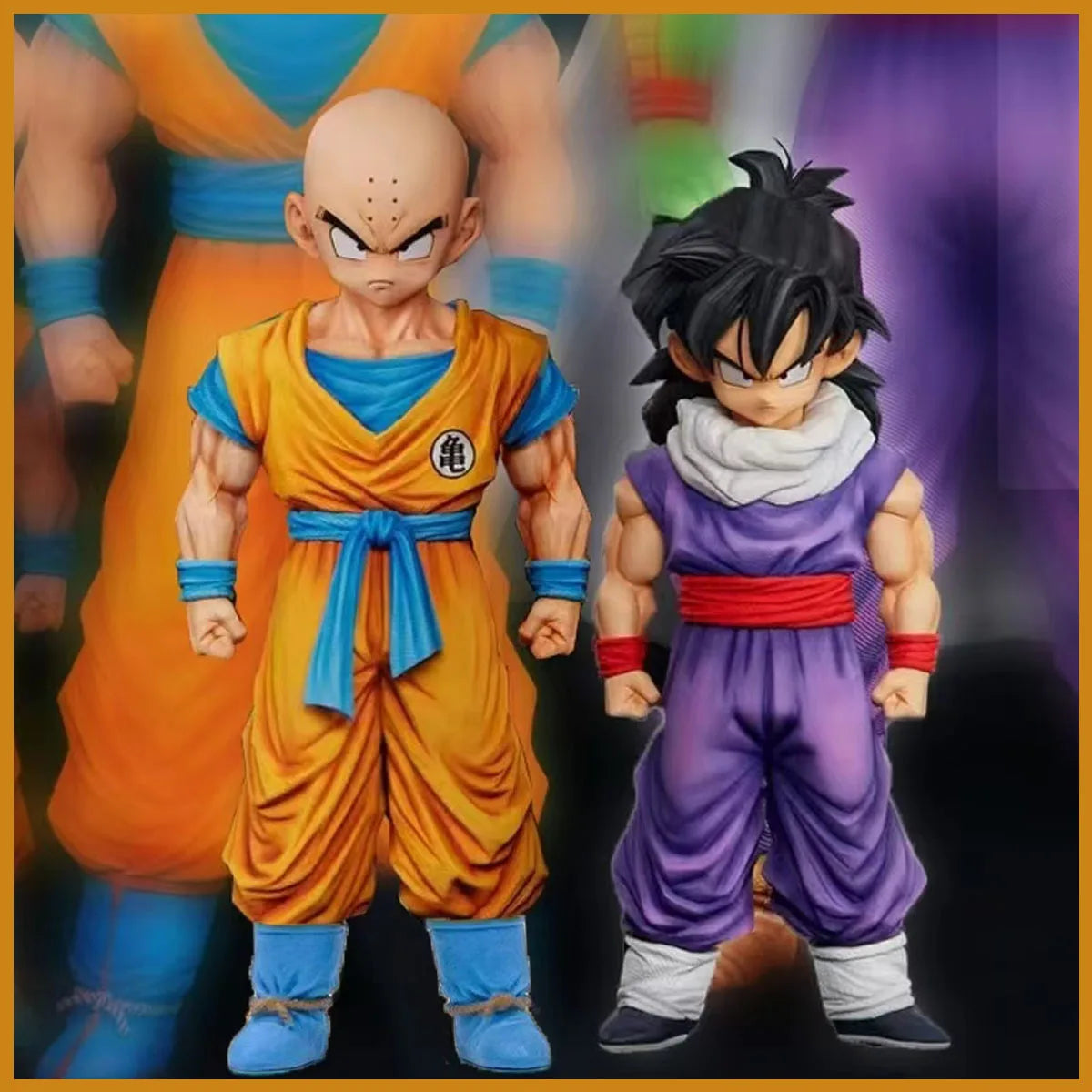 Figurine Dragon Ball Z Gohan / Krillin Parfaite pour Décoration ou Collection !