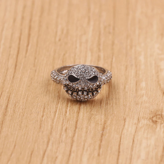 Bague Disney L'Étrange Noël de Monsieur Jack - Jack Skellington - Strass - Cadeau Idéal Femme